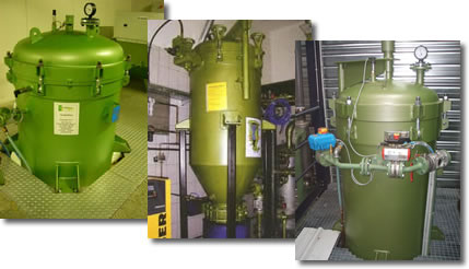 Filtration sans décantation préalable — filtre vertical à plateaux